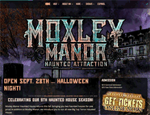 Tablet Screenshot of moxleymanor.com